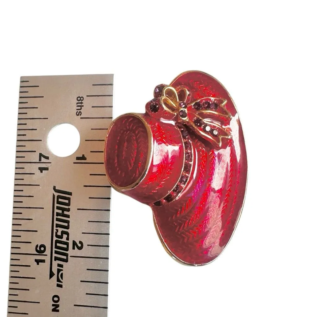 Red Enamel Wide - Image 6