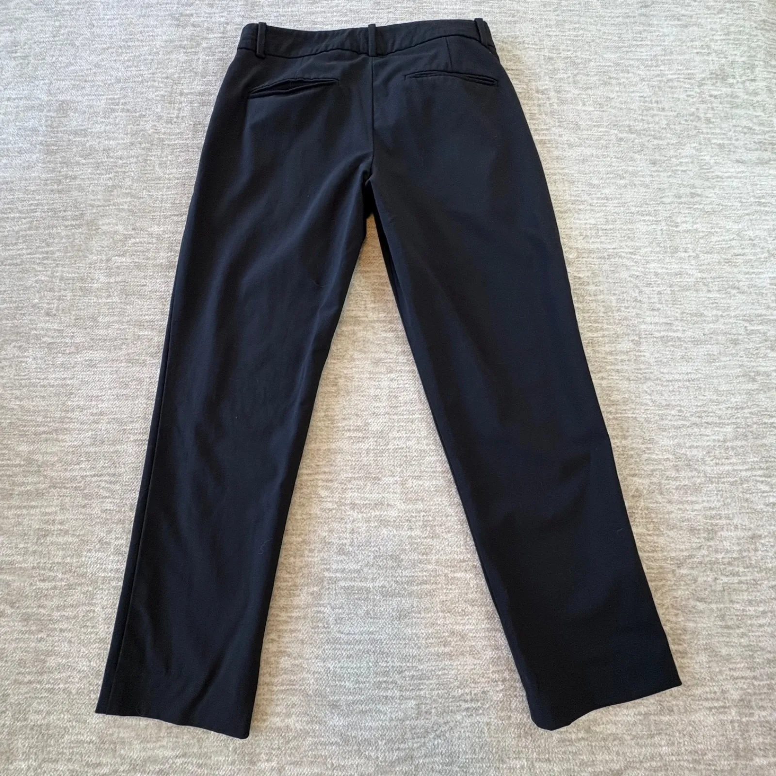 Theory Pants Womens 2 Black Cropped Dress Trouser‎ Stretch Office Work Pockets - Image 7