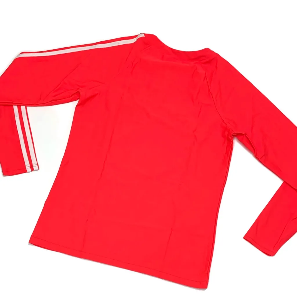 Adidas Long Sleeve Crew Neck Protective Swim Tee - Image 5