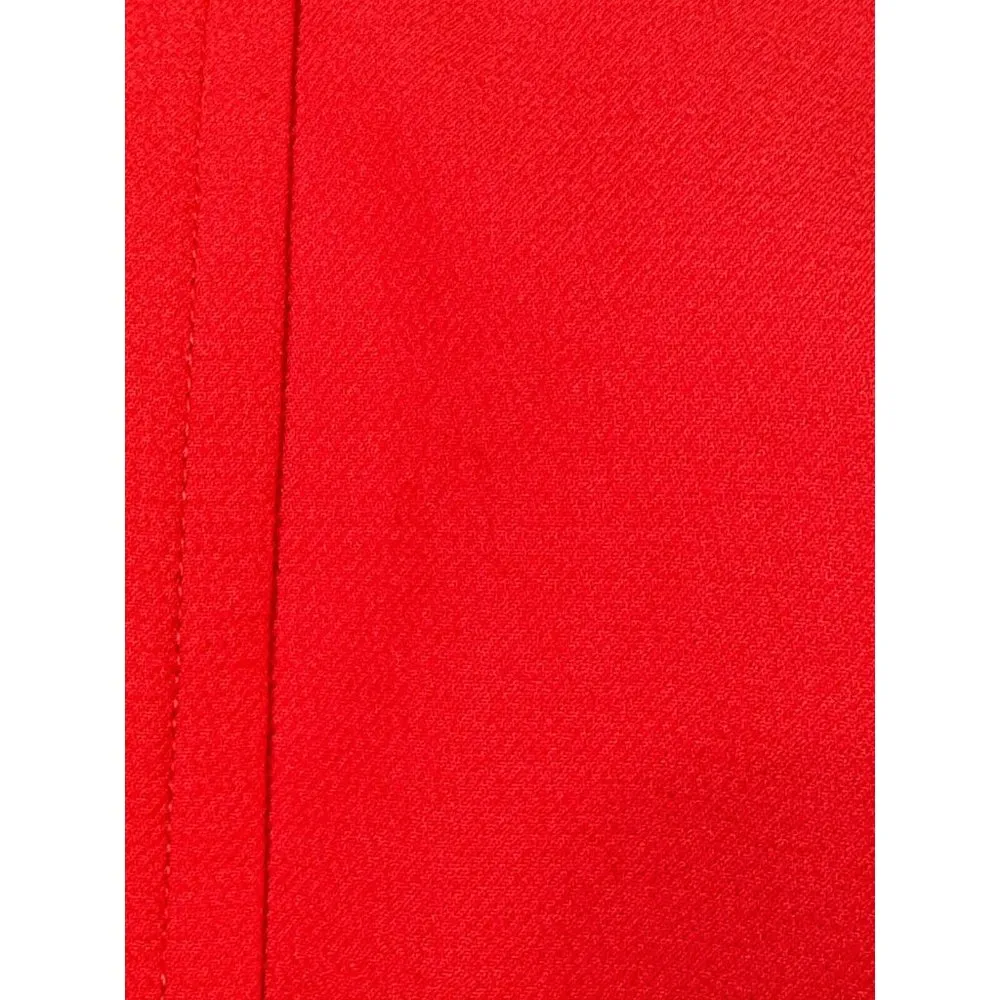 J.Crew Size 10 Womens Dress Coral Orange Flared Wrists Zip Classic Zip - Image 9