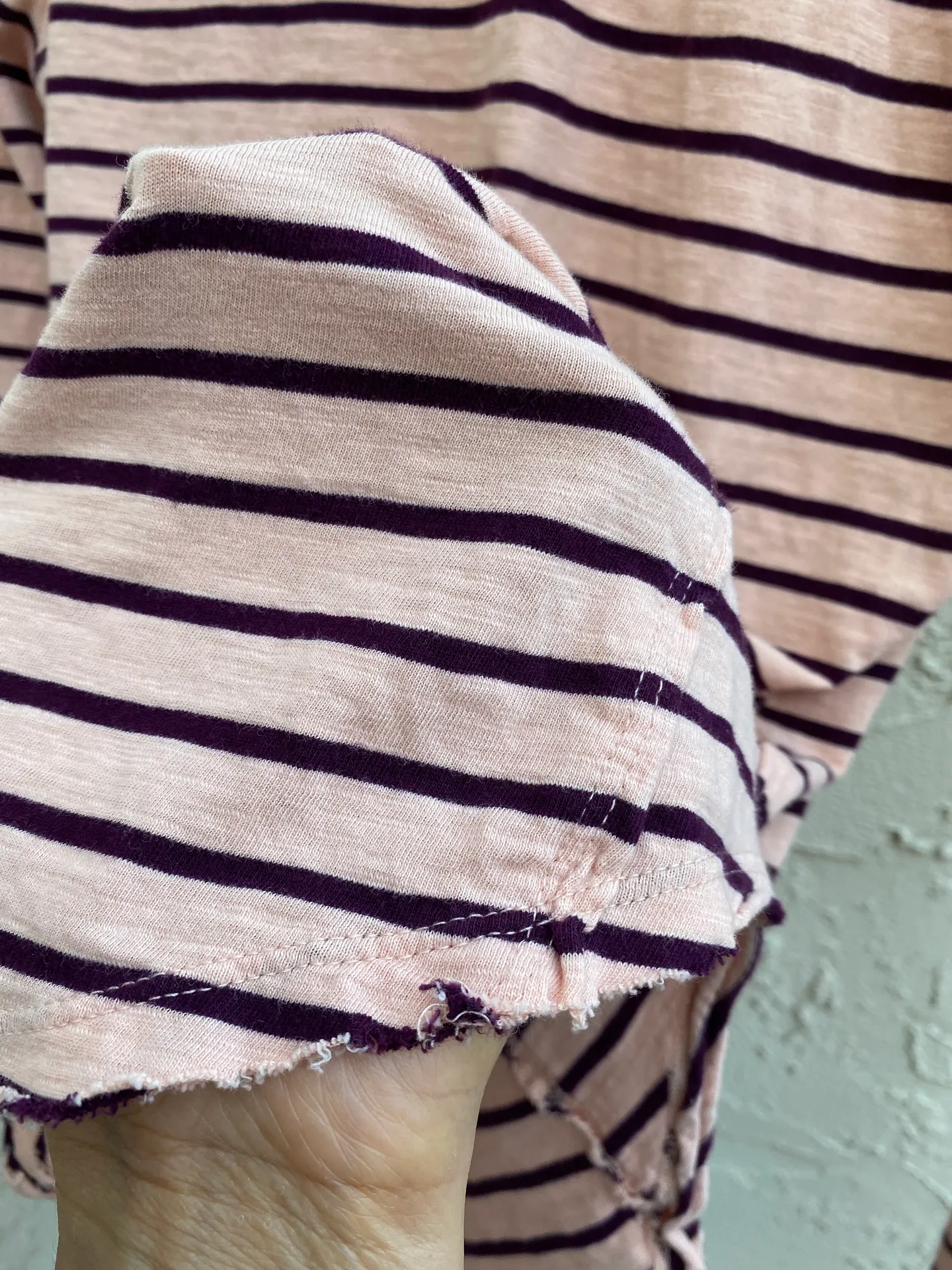 Long sleeve Striped top Size L - Image 4