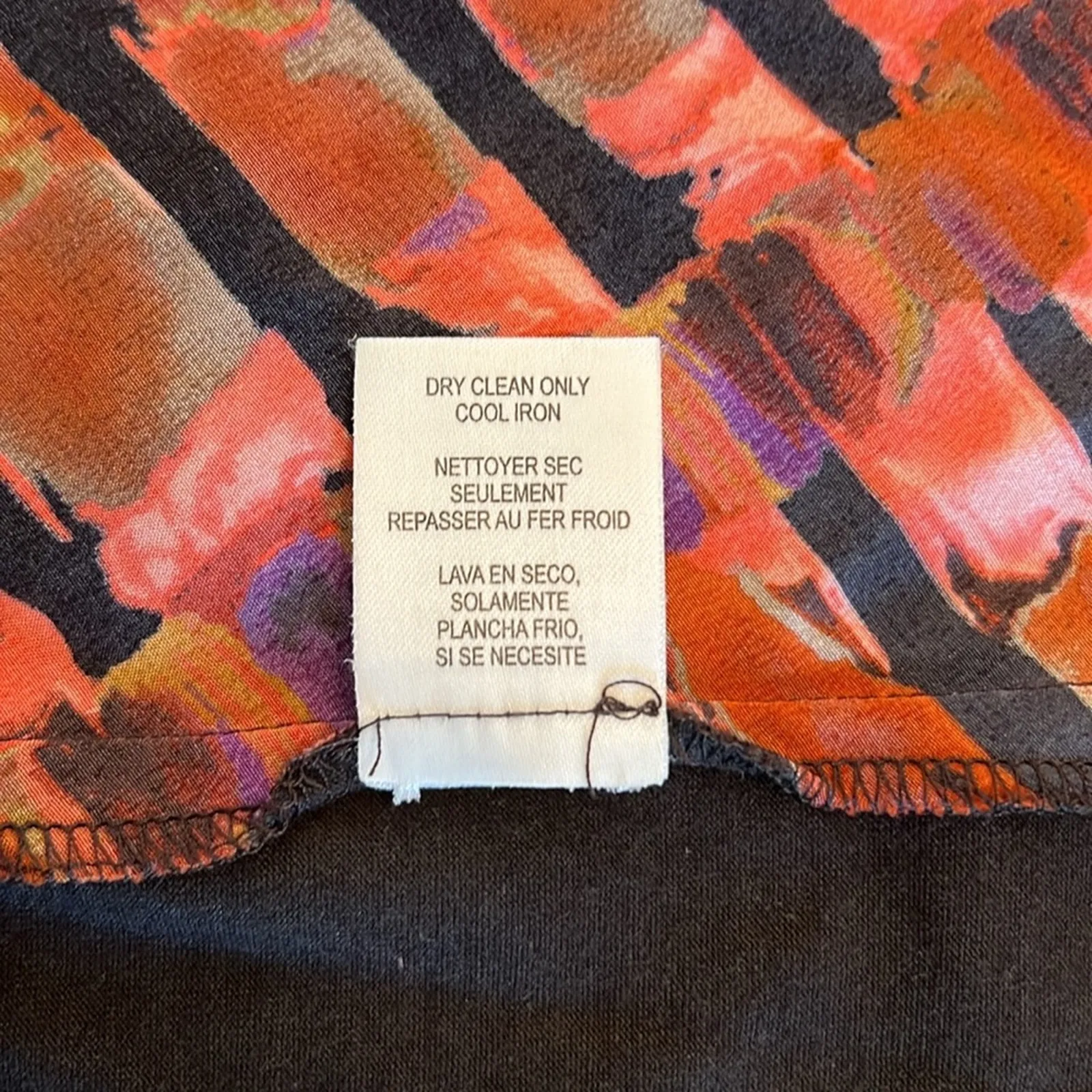 W by Worth Multicolor Patterned‎ Vest Kimono Oversized Small - Image 5