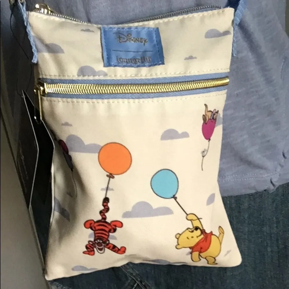 New Loungefly Winnie the Pooh and Friends Crossbody Bag - Image 7