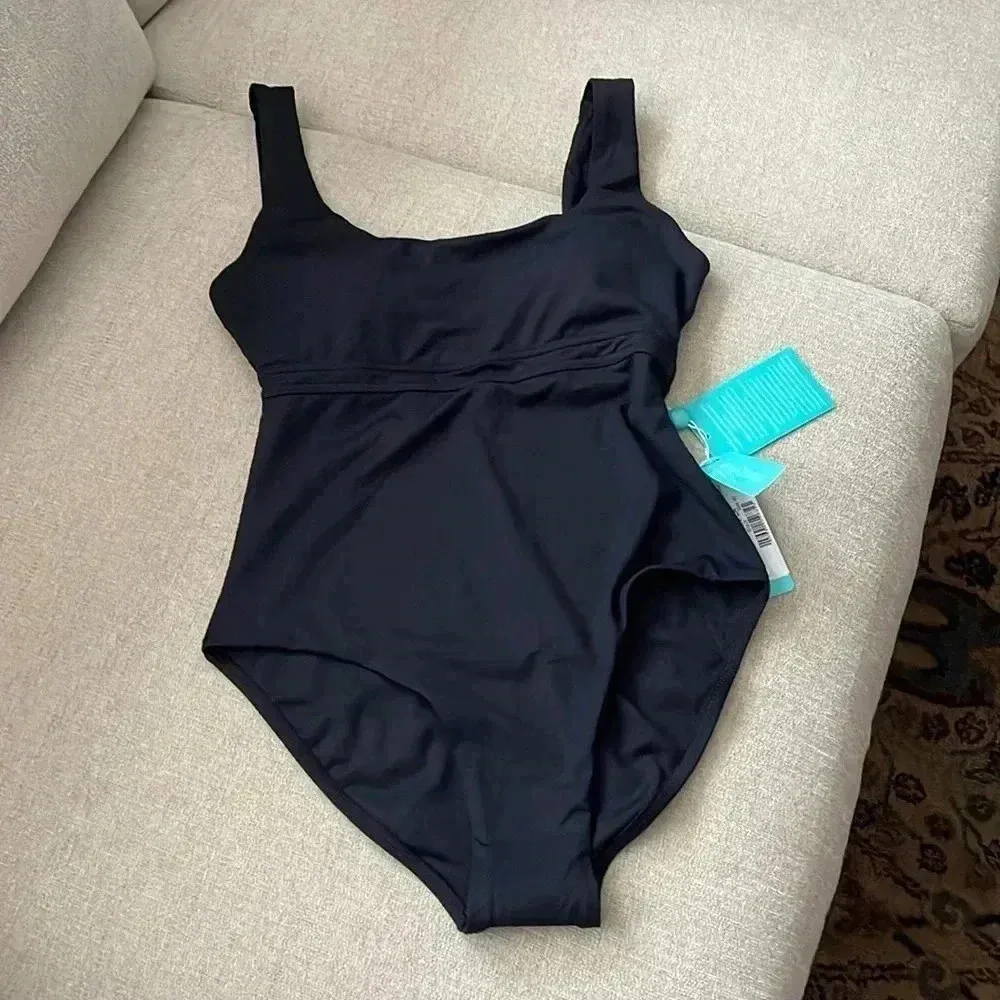 Melissa Odabash Cos Kor One Piece Swimsuit Black Size 4 - Image 3