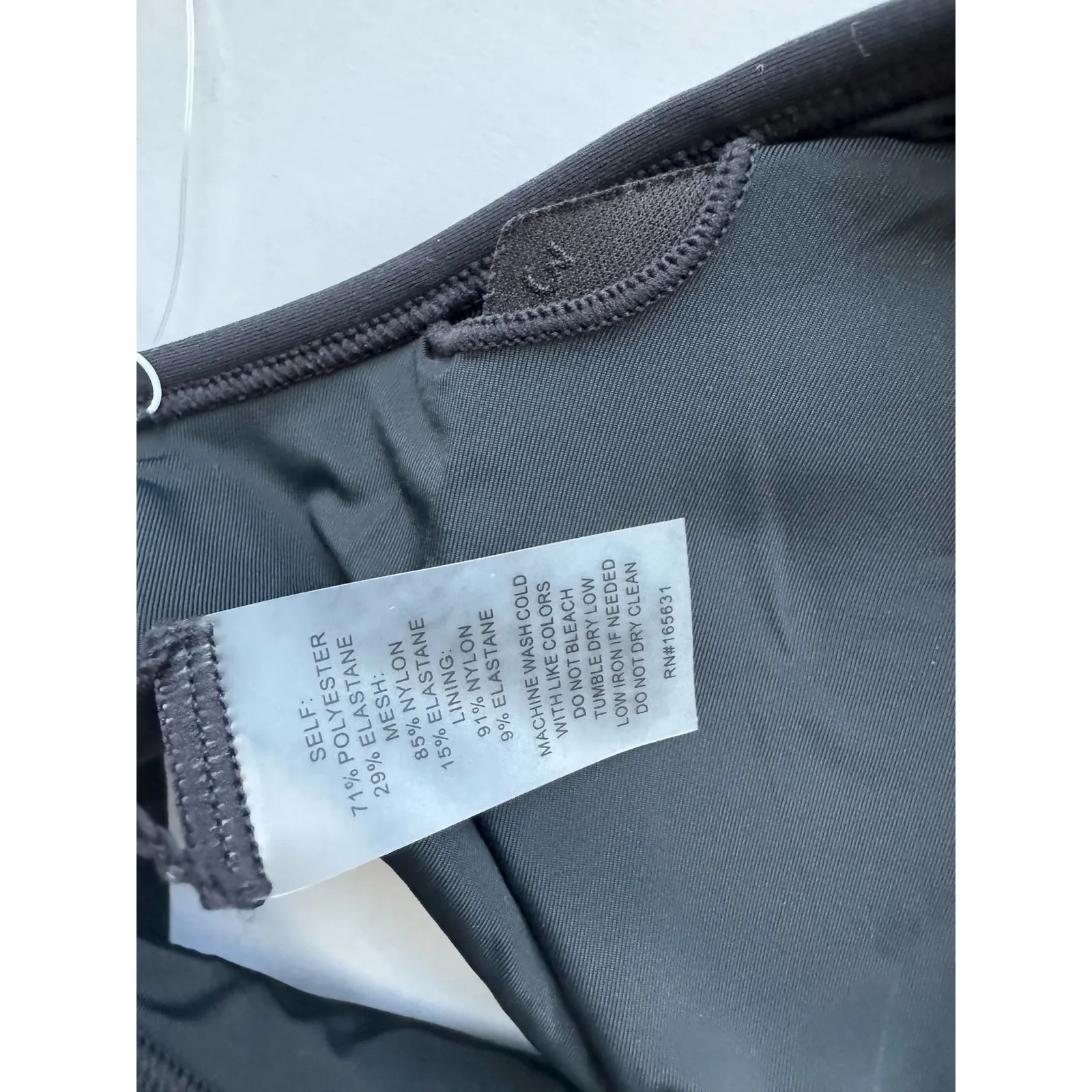 NWT Johnny Was Calme Endurance Crossback Sports Bra in Onyx Sz XL - Image 6