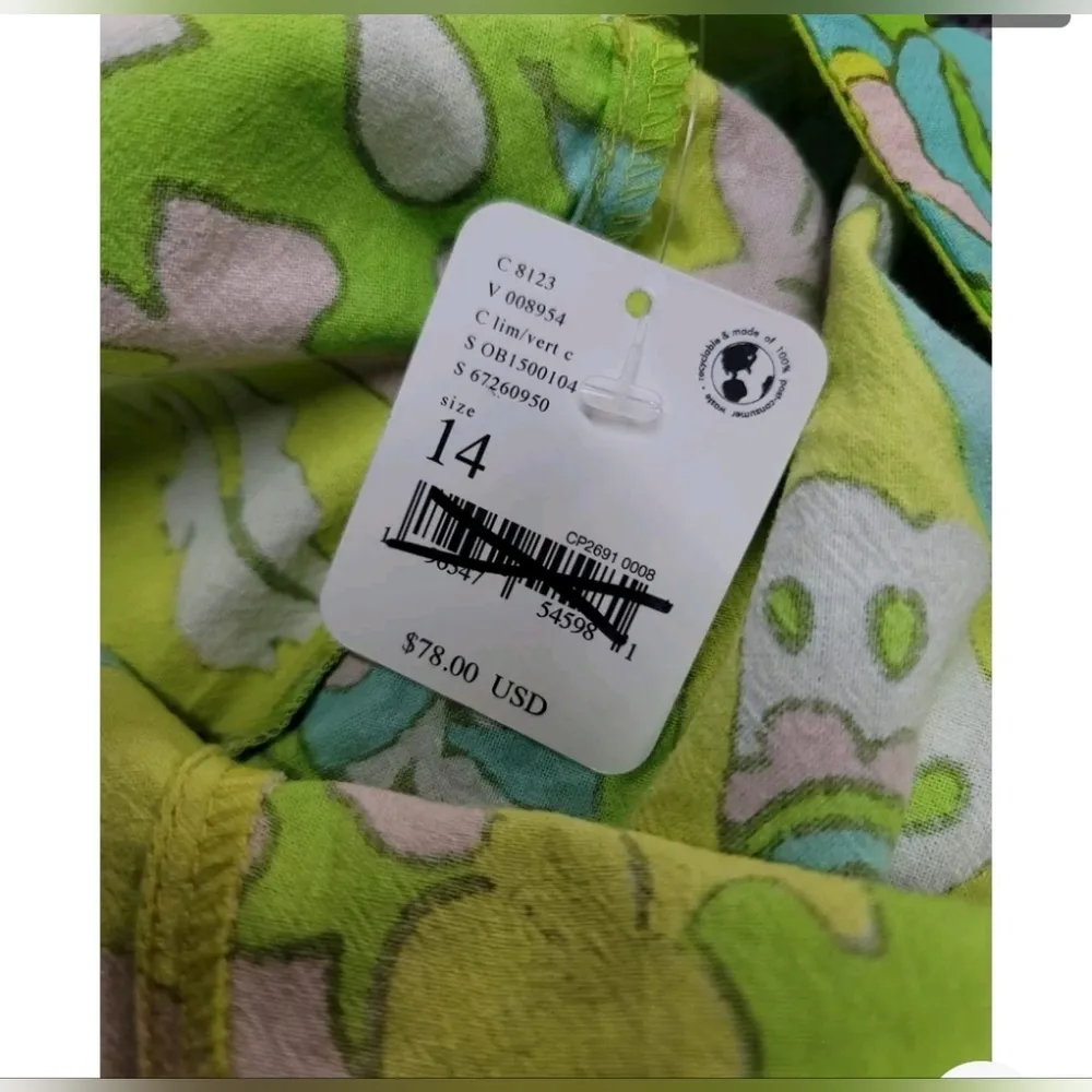 Free People Down And Out Printed Flare Pants Size 14 - Image 7