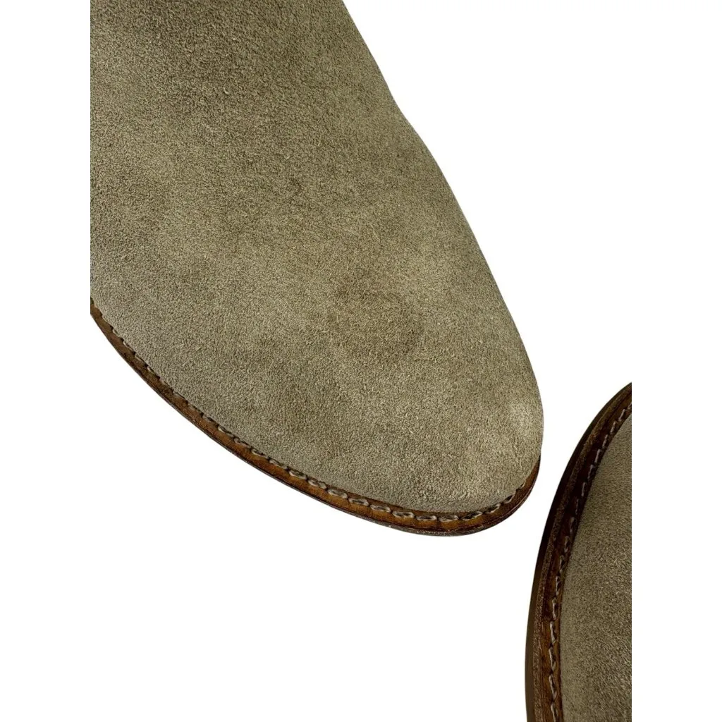 *Matisse Ankle Booties Womens Size 8.5 Taupe Suede Leather Western Fesitval Boho Brown - Image 13