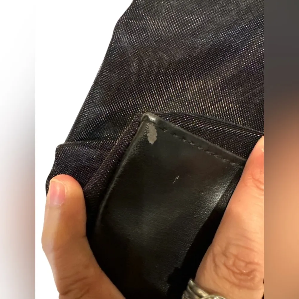 Burberry Fragrances‎ Large Black Mesh Tote Bag - Image 2