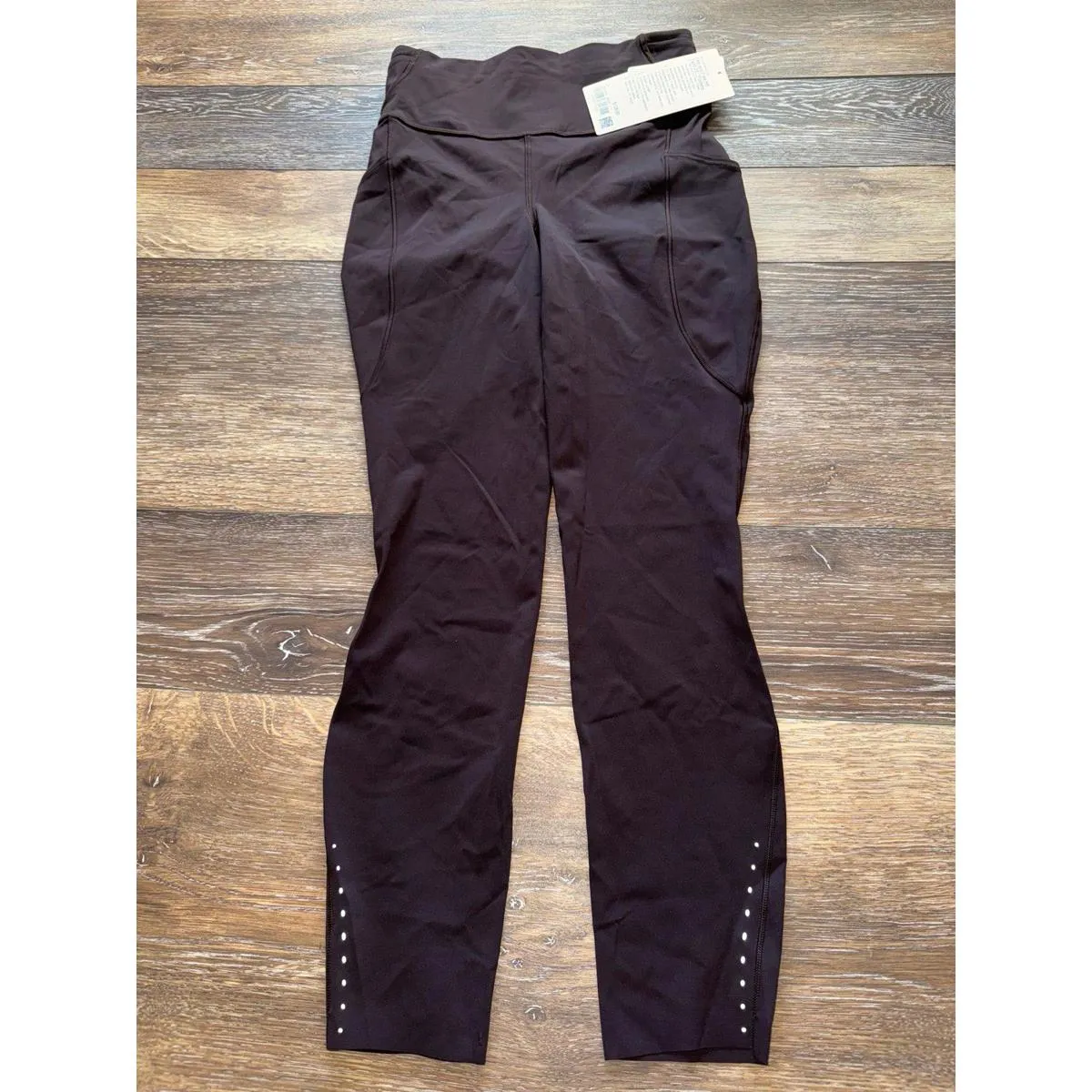 Lululemon Fast & Free With Pockets High Rise 25” 5 Pockets Sequoia Size 6 NWT - Image 2