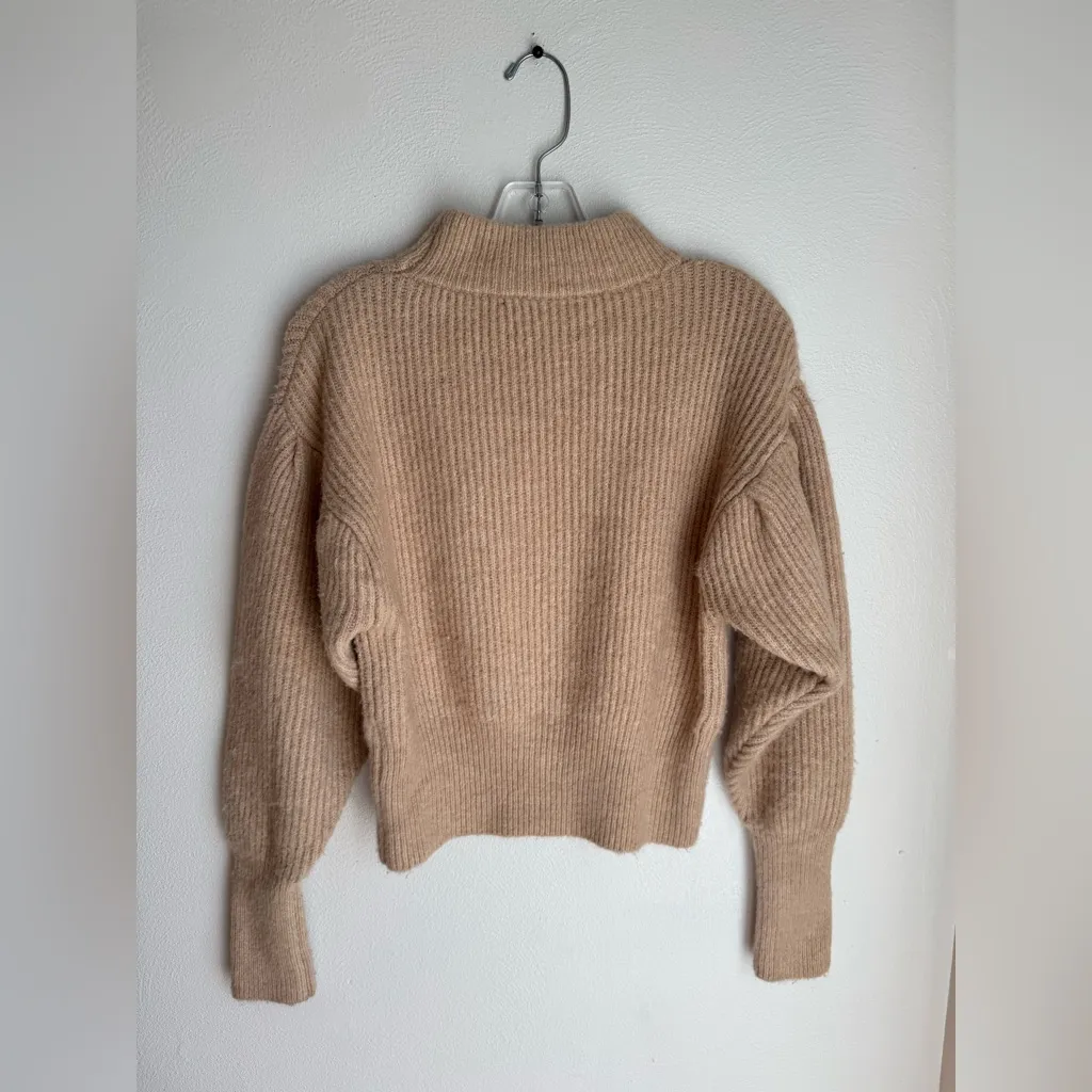 Astr The Label Regis Mockneck Sweater In Oatmeal - Image 4