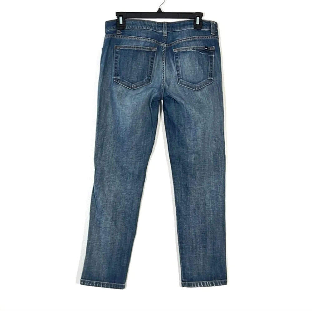 Tommy Hilfiger  Women’s Patchwork Boyfriend Cropped Jeans - Image 9