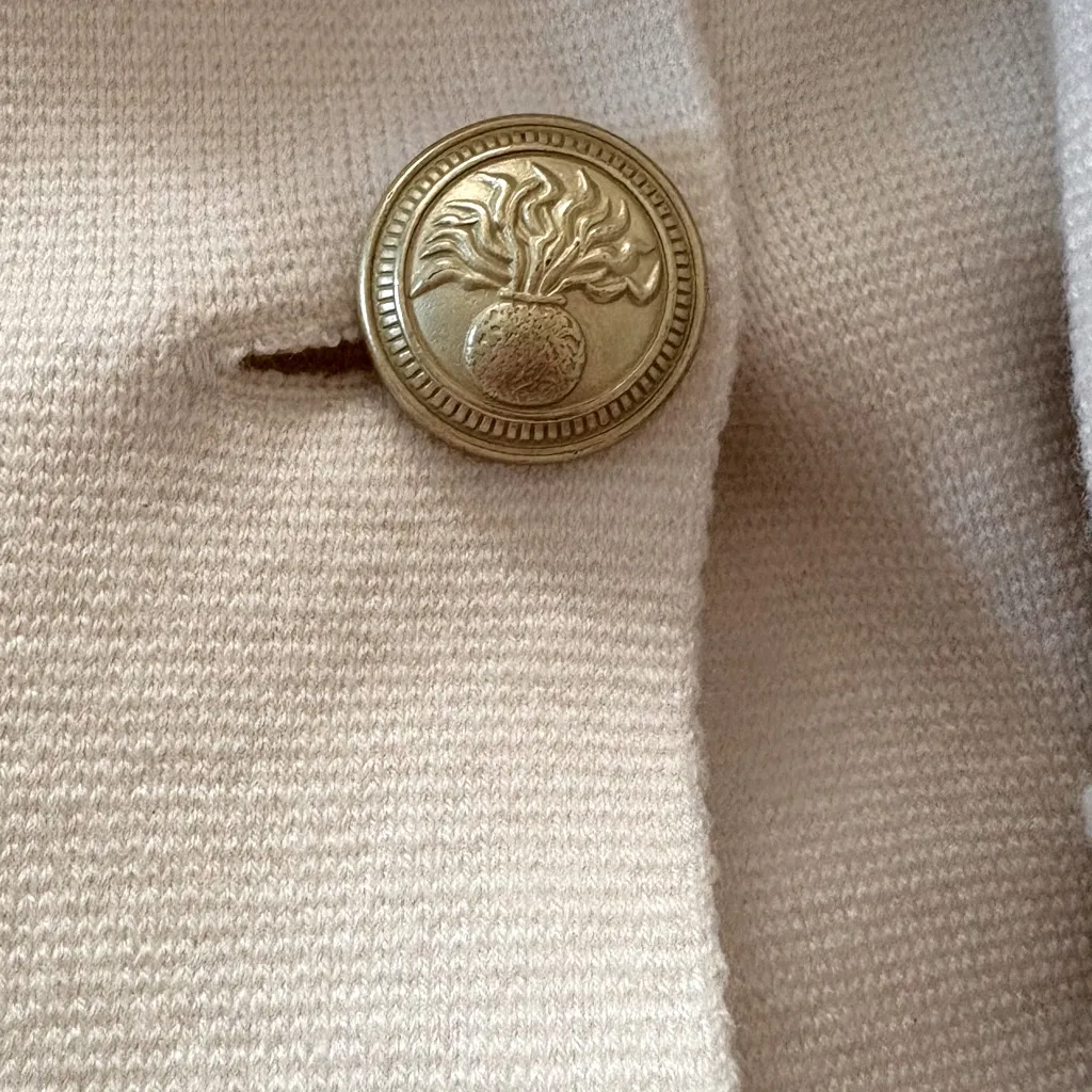 J. CREW Ivory Camille Sweater Blazer - Image 4