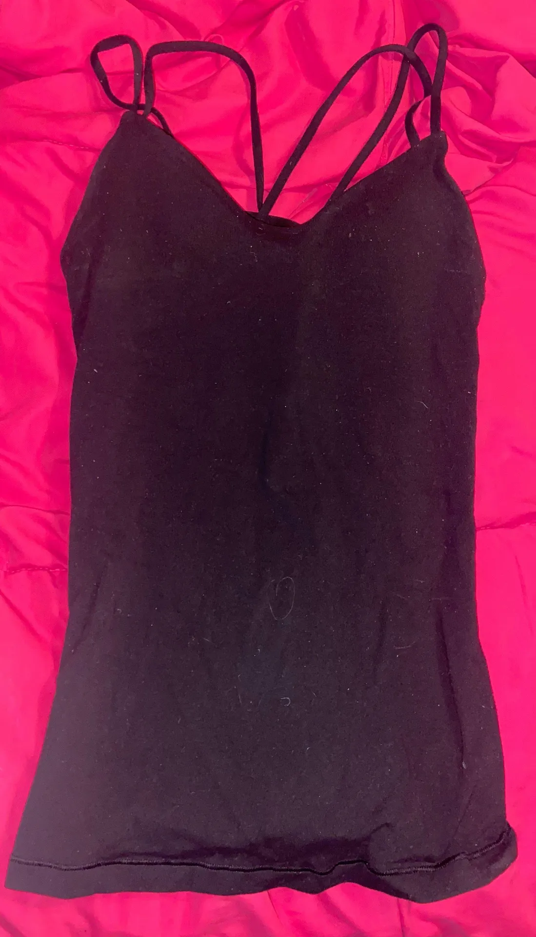 Black Strappy Tank - Image 4