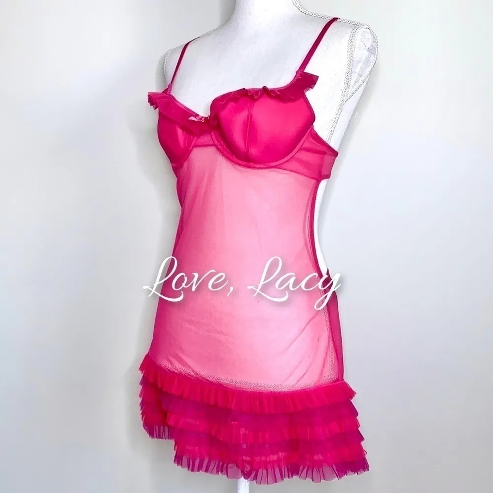 Victoria’s Secret Sexy Little Things Tulle Slip - Image 2