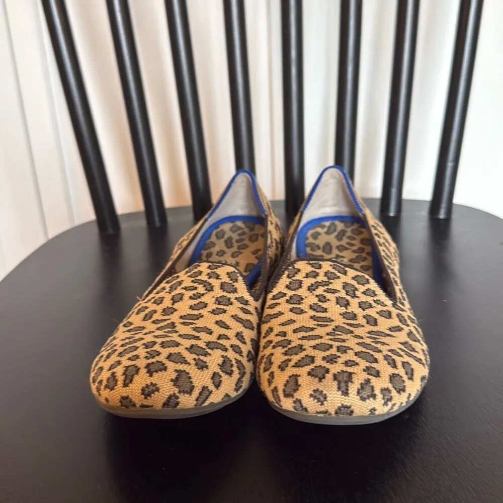 Rothy’s cheetah loafer flats size 7 - Image 5