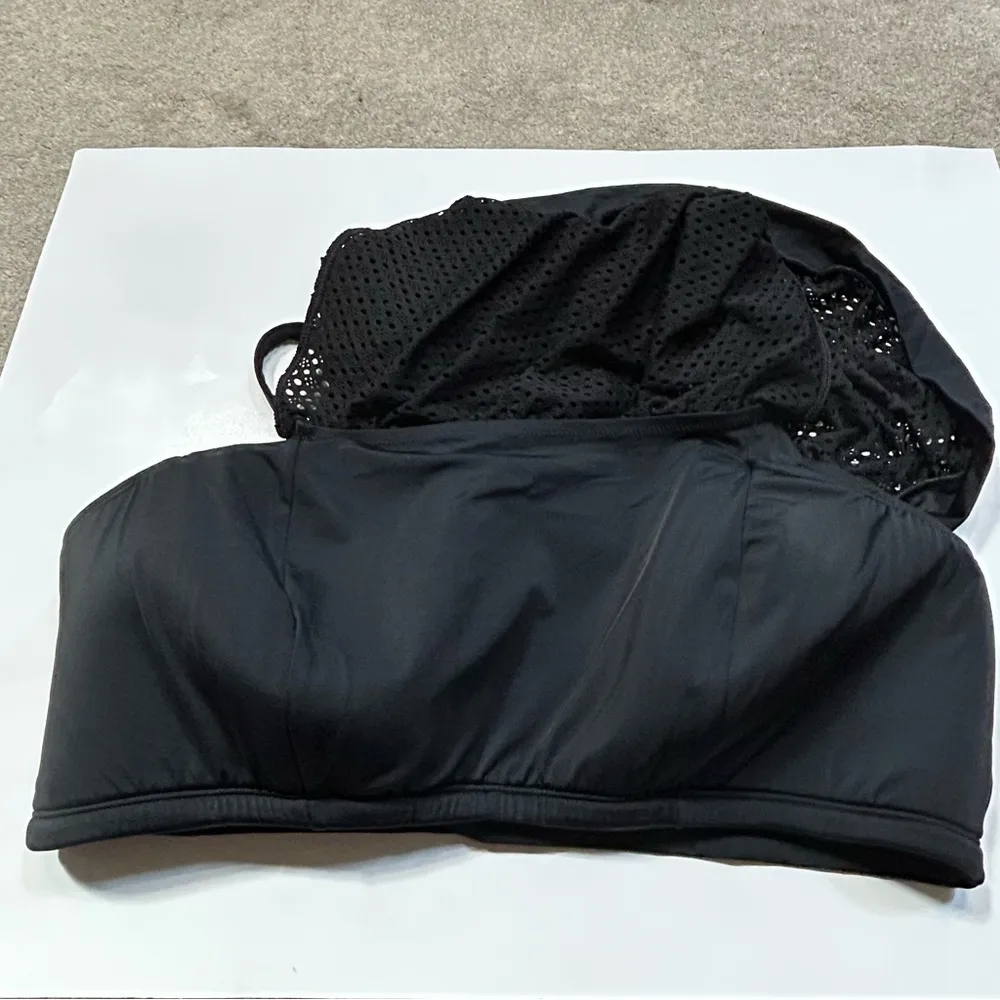 Cacique Swim by  Mesh Blouson Swim Tankini with No-Wire Bra - 26 - Image 4