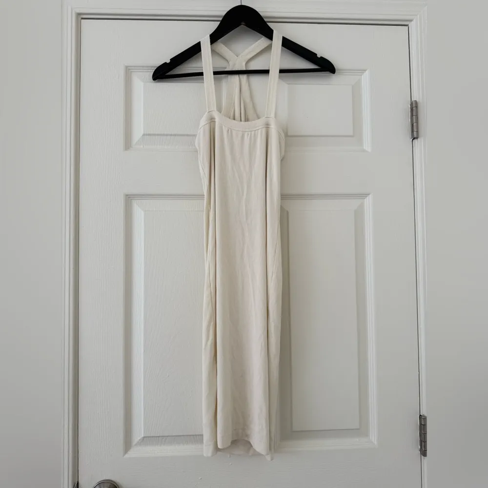 John Elliott Gemini Rib Dress small White - Image 3