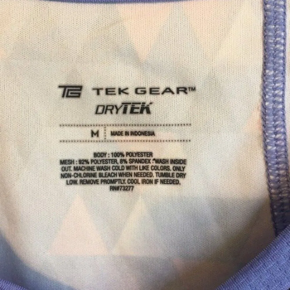 Tek Gear Dry tek size medium purple tank - Image 2
