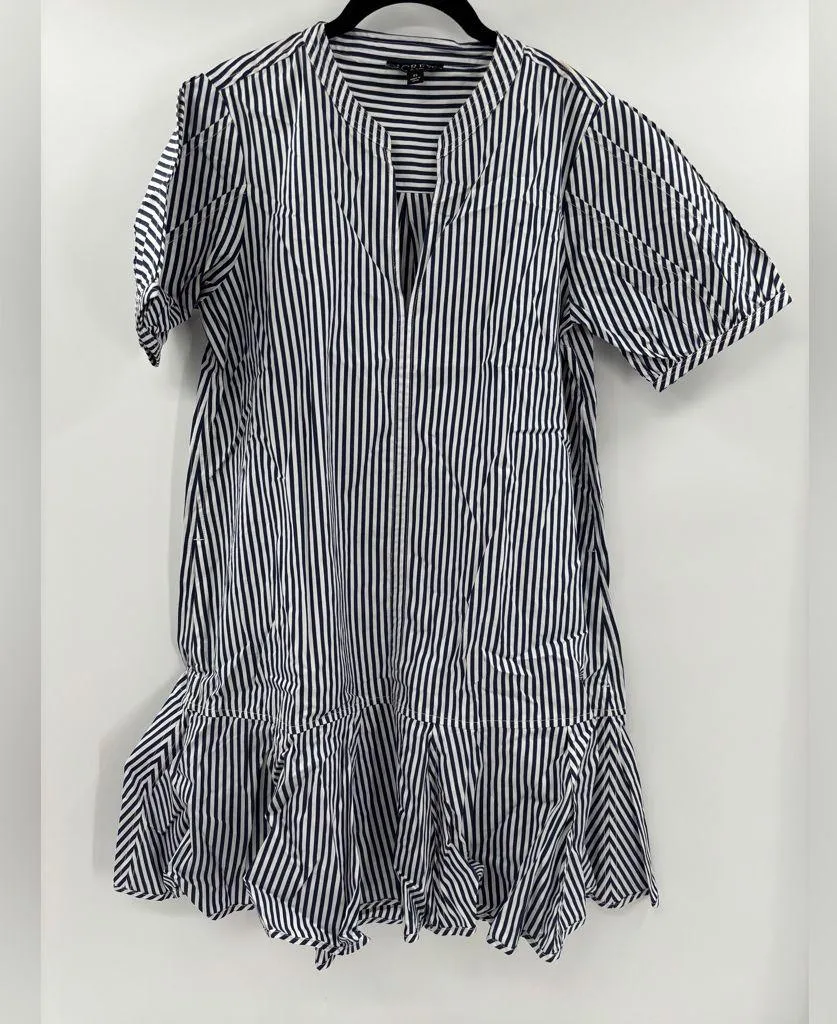 J.Crew Delilah dress in striped cotton poplin - Image 6