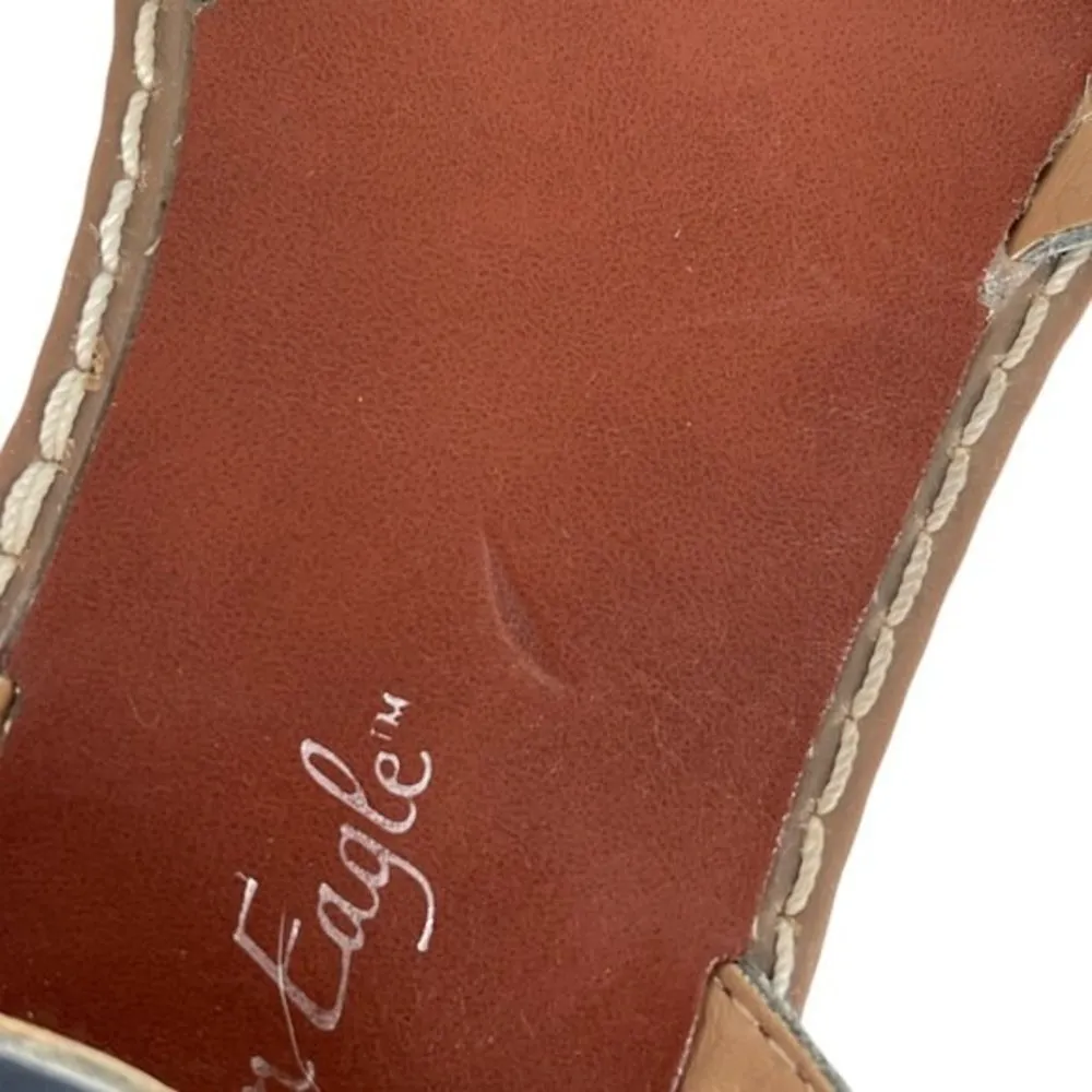 American Eagle Strappy Sandals Blue Size 7 - Image 5