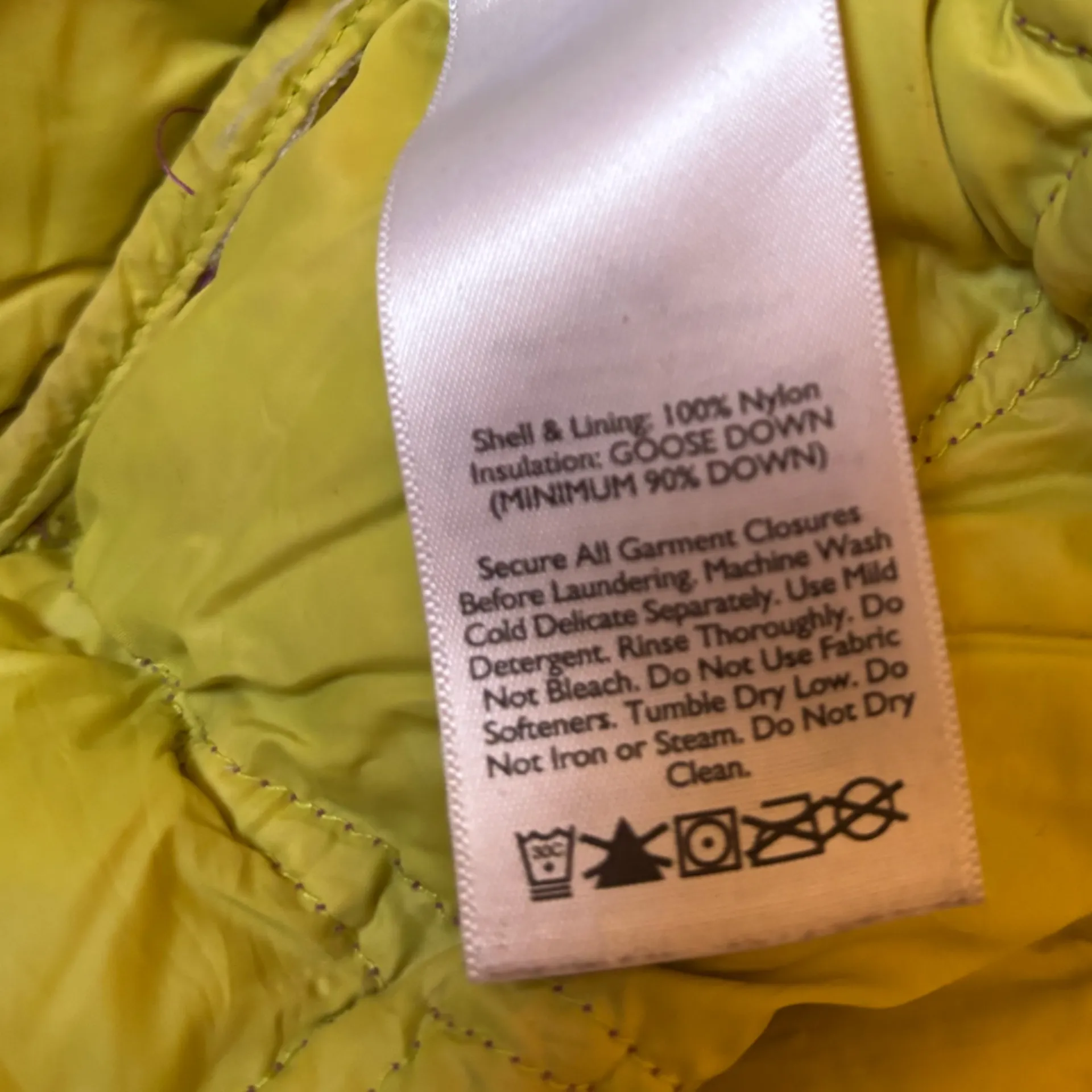 Women's Purple Goose Down Puffer Jacket - Image 6