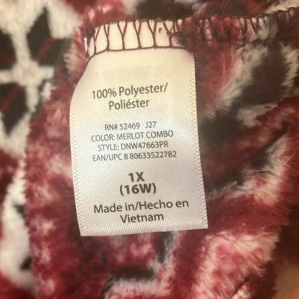 Danskin now fleece pullover 1X - Image 3