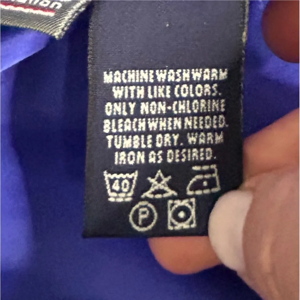 Vintage Eddie Bauer Electric Purple Puffer Coat size Medium - Image 7