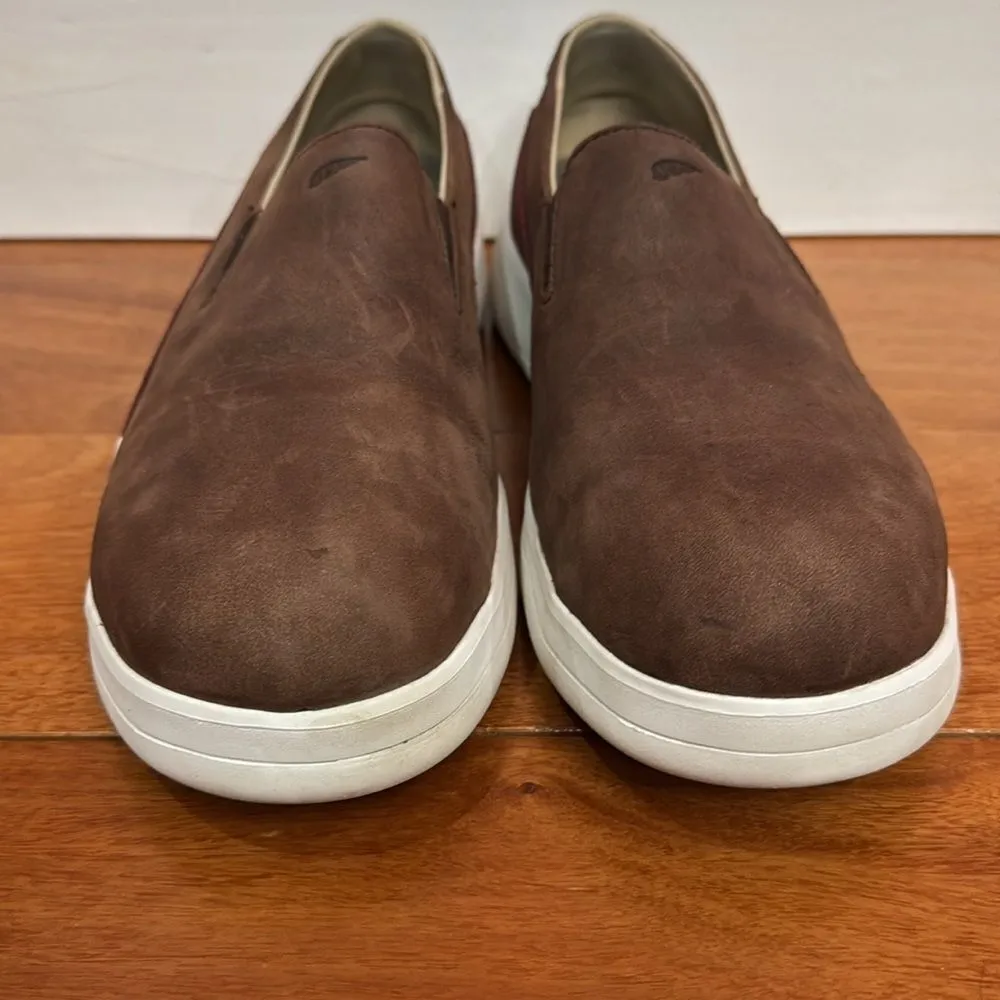 Red Wing 2033 Womens Brown Leather Low Top Safety Toe Work Shoes Loafers Sz 8.5 Brown - Image 2