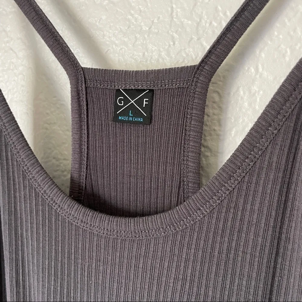 GENTLE FAWN Racer Back Midi Ribbed Size L - Image 3