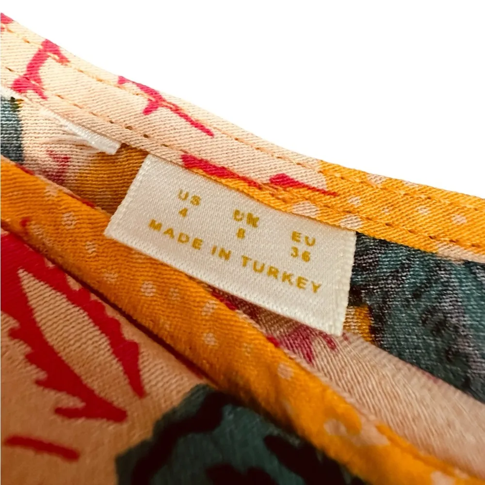 Maeve Anthropologie Halter Crop Mica Floral Tank Top
Size 4 - Image 4