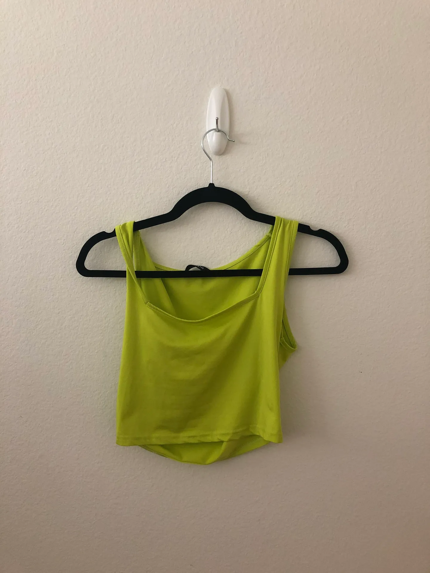 SheIn lime neon green tank top - Image 4