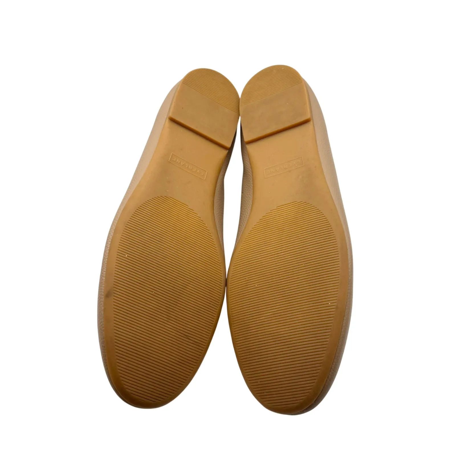 Everlane Tan Nude Leather Day Glove Ballet Flat Shoes Size 9 Women - Image 8
