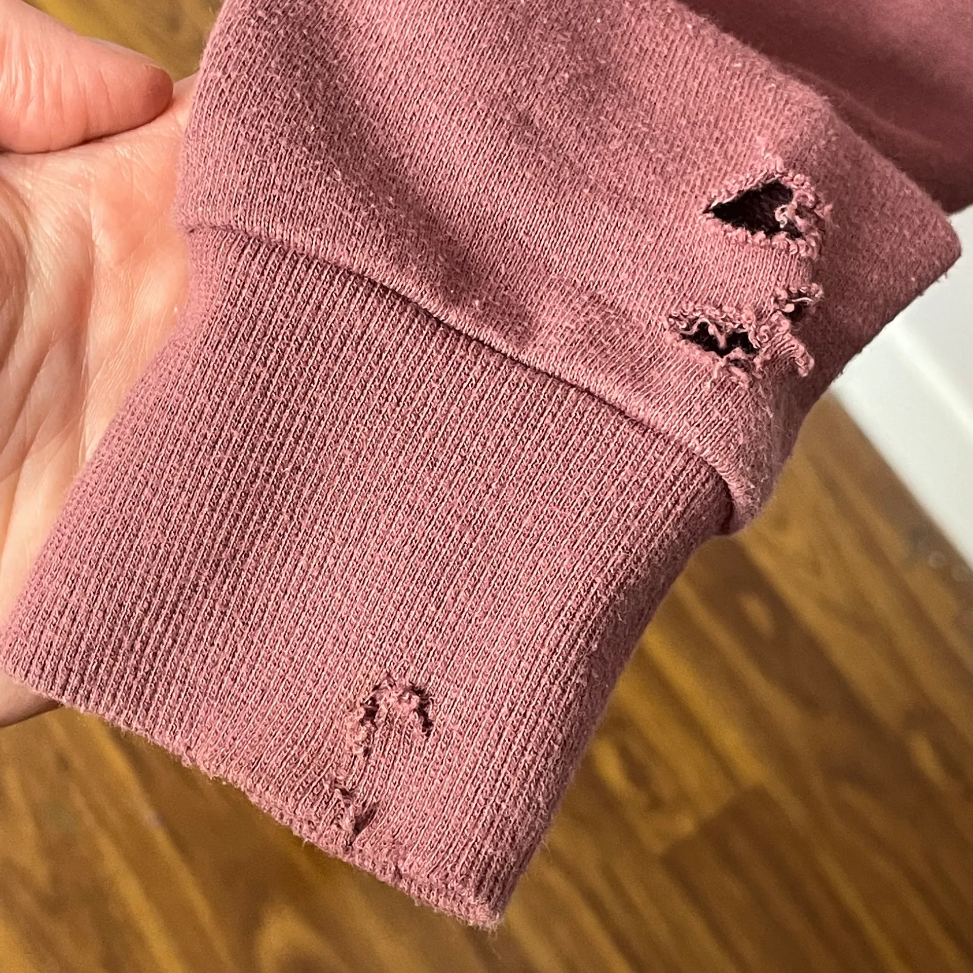 Distressed Sweatshirt M - Image 9