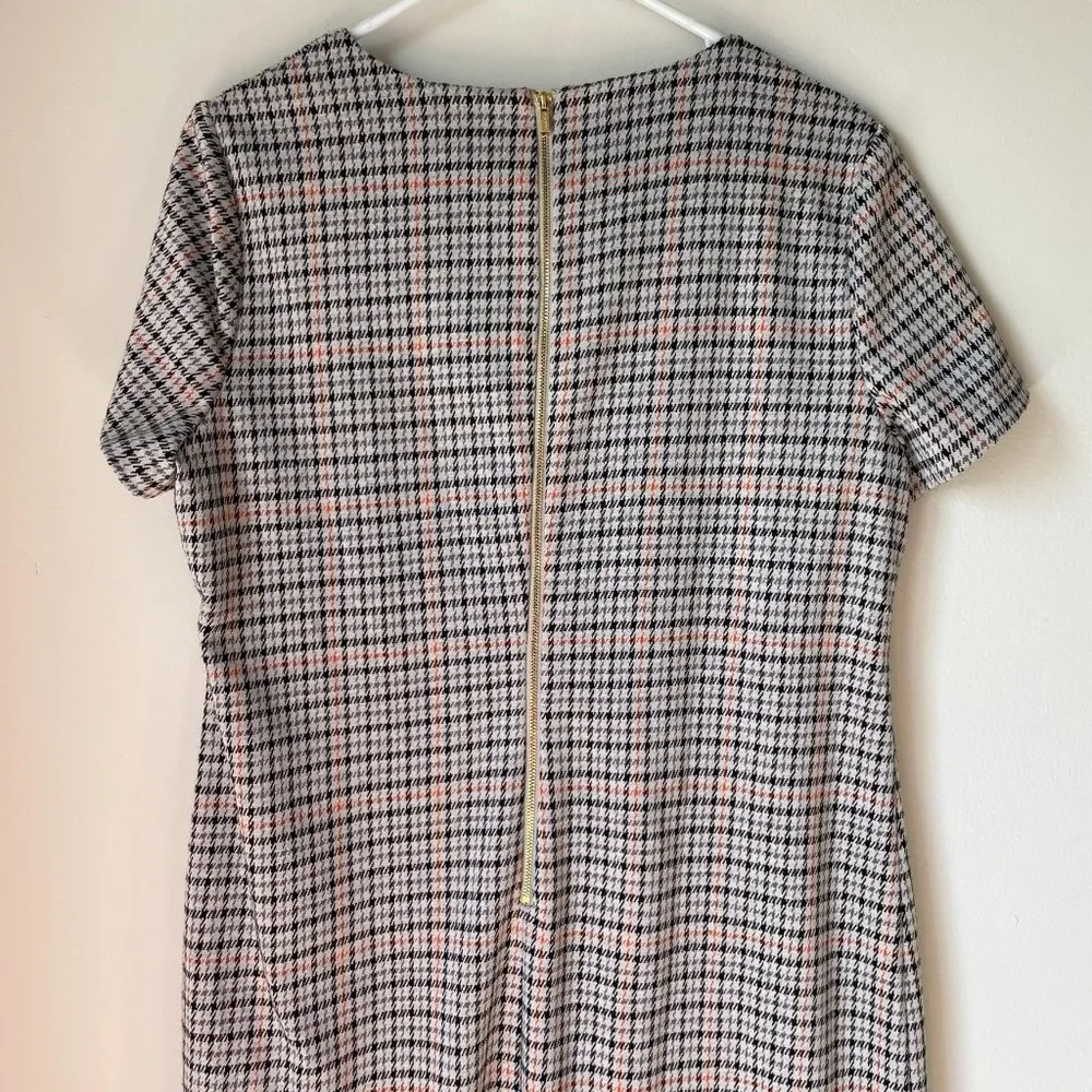 Calvin Klein Plaid Sheath Dress - Image 4