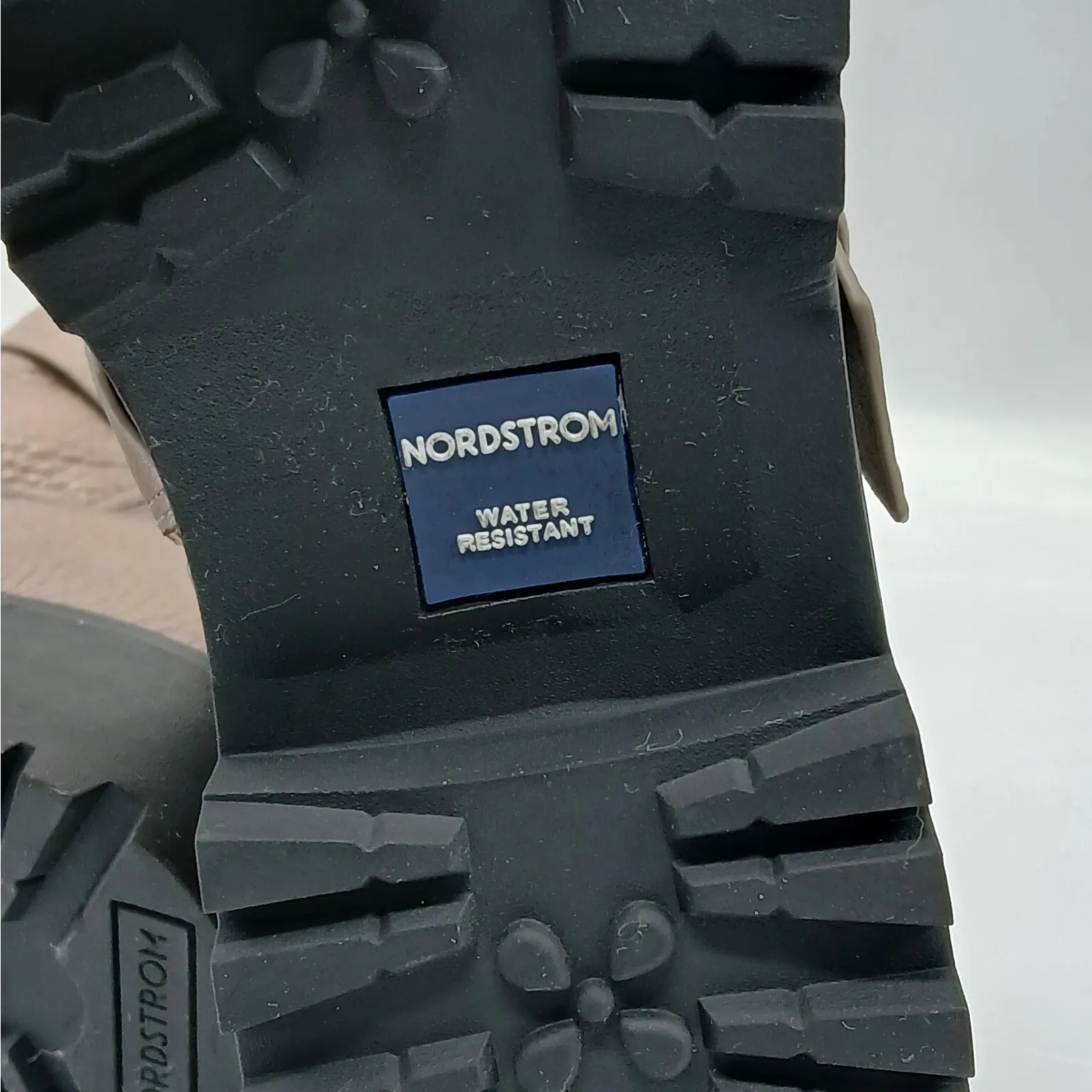 Nordstrom Macombs Water Resistant Moto Boots Womens 6.5 Brown Platform Lug Sole - Image 11