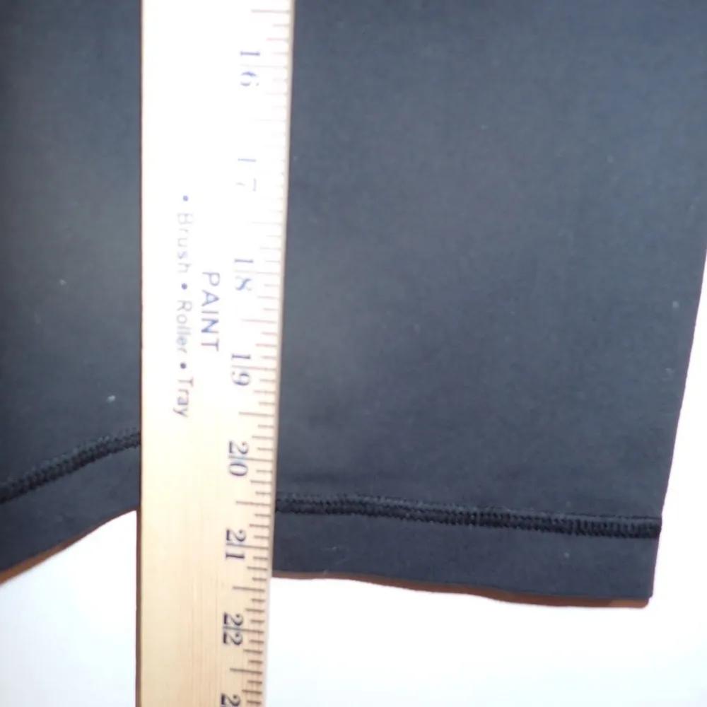 Lululemon Wunder Under Crop III Black / Tofino Teal / Alberta Lake size 6 - Image 10