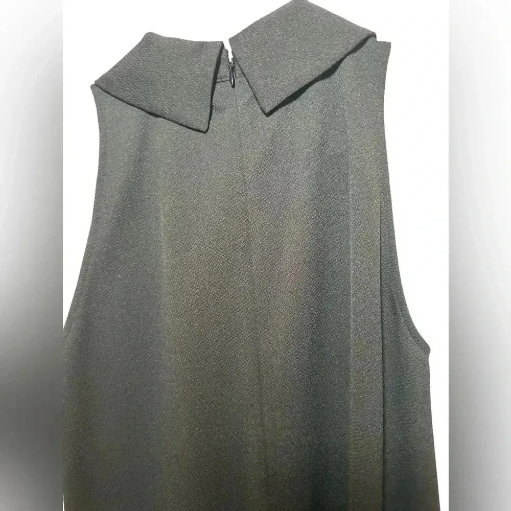 Trina Turk “lavish dress” Women's Straight Roll Neck Sleeveless Dress - Image 4