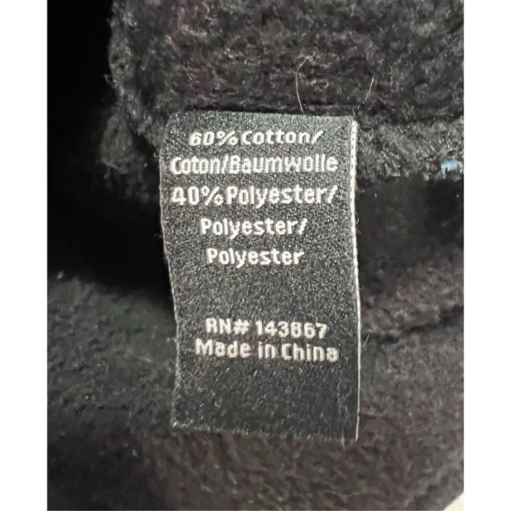 Cookies Streetwear Long Sleeve Hoodie With Flag Design And Patches Black - Image 7