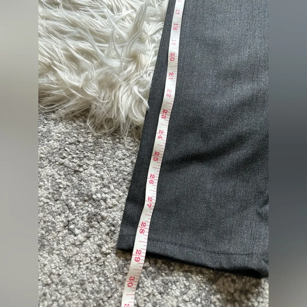 Zara charcoal high rise pants - Image 9