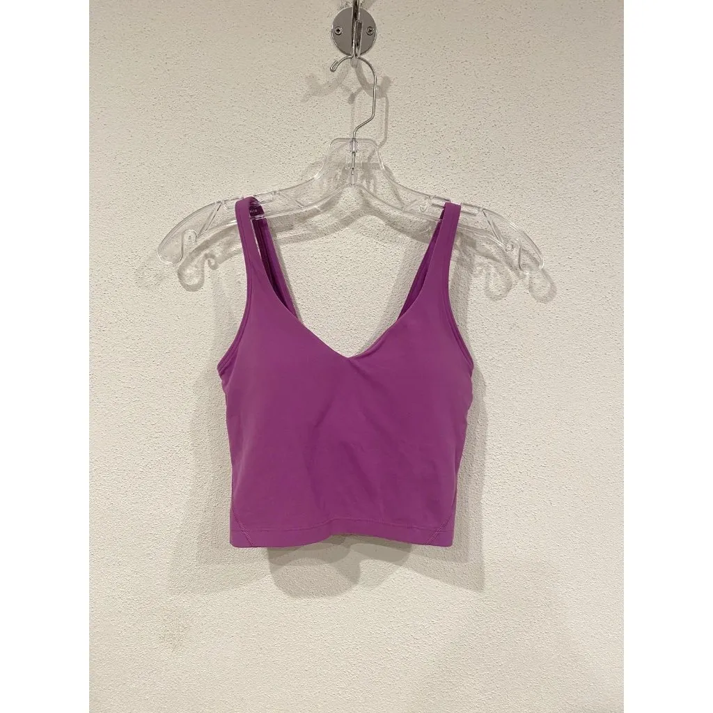 Lululemon Align Tank Top Womens 4 V Neck Yoga Activewear Athletic Shirt - Image 2