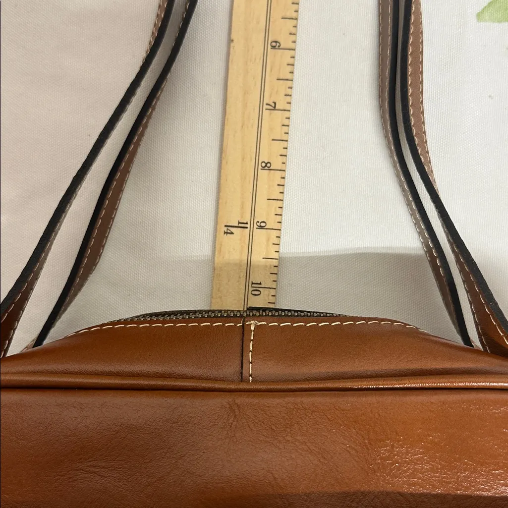 Patricia Nash Manali Italian Tan Leather Heritage Bag Like New Condition MSRP199 - Image 10