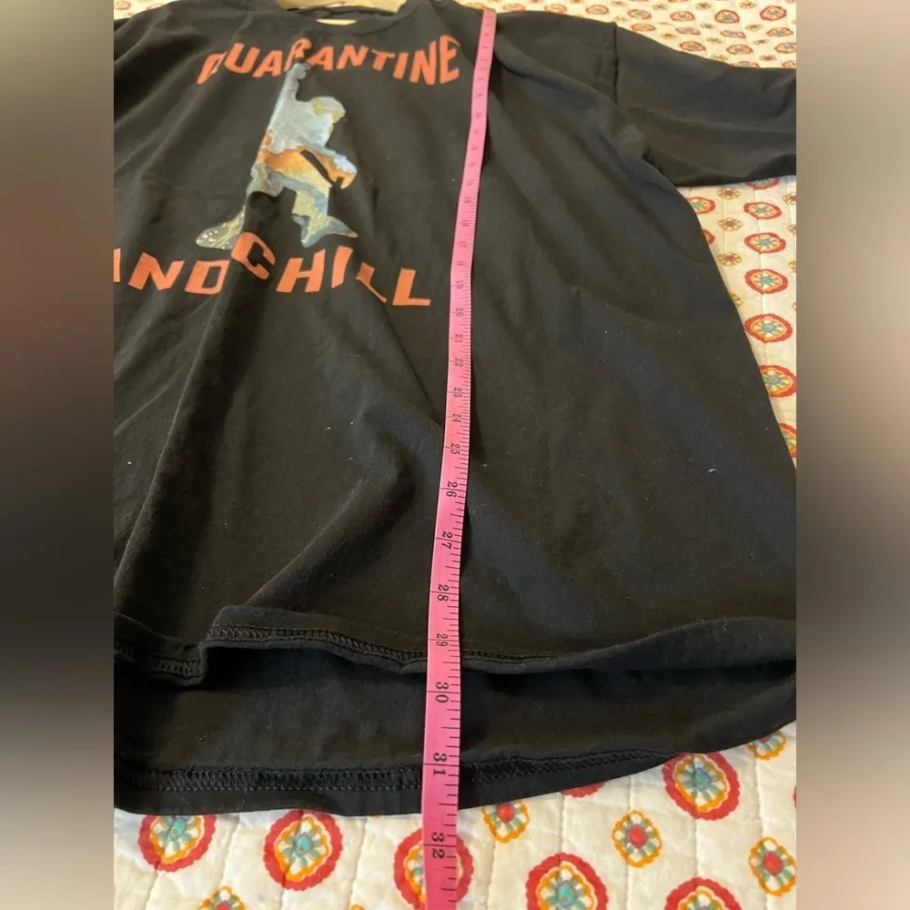 NWOT Big Foot Quarantine and Chill Unisex Graphic Tee Shirt Size 3XL - Image 5