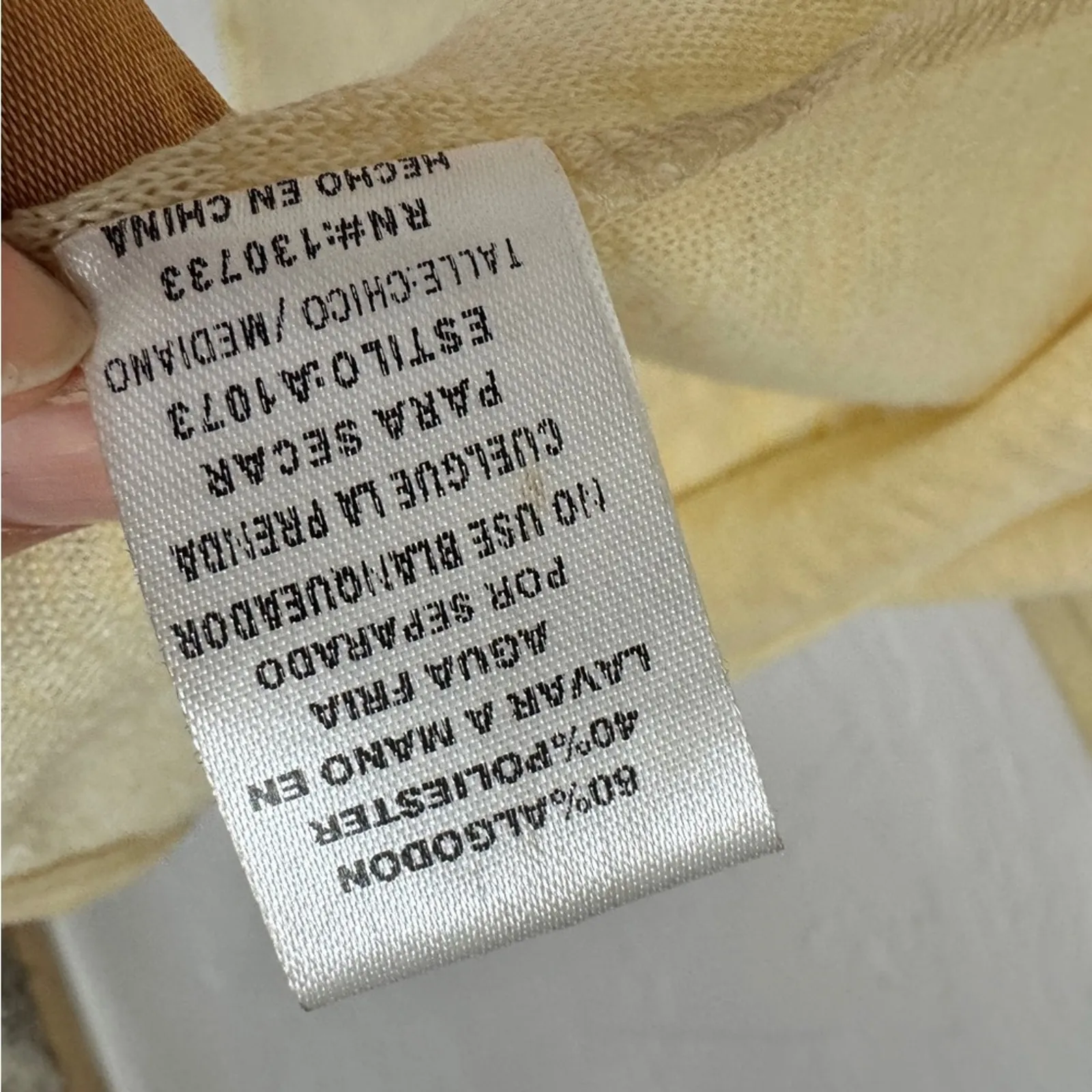 Umgee Cream Crochet Cardigan Sweater Womens M Beachy Boho Open Front Casual - Image 6