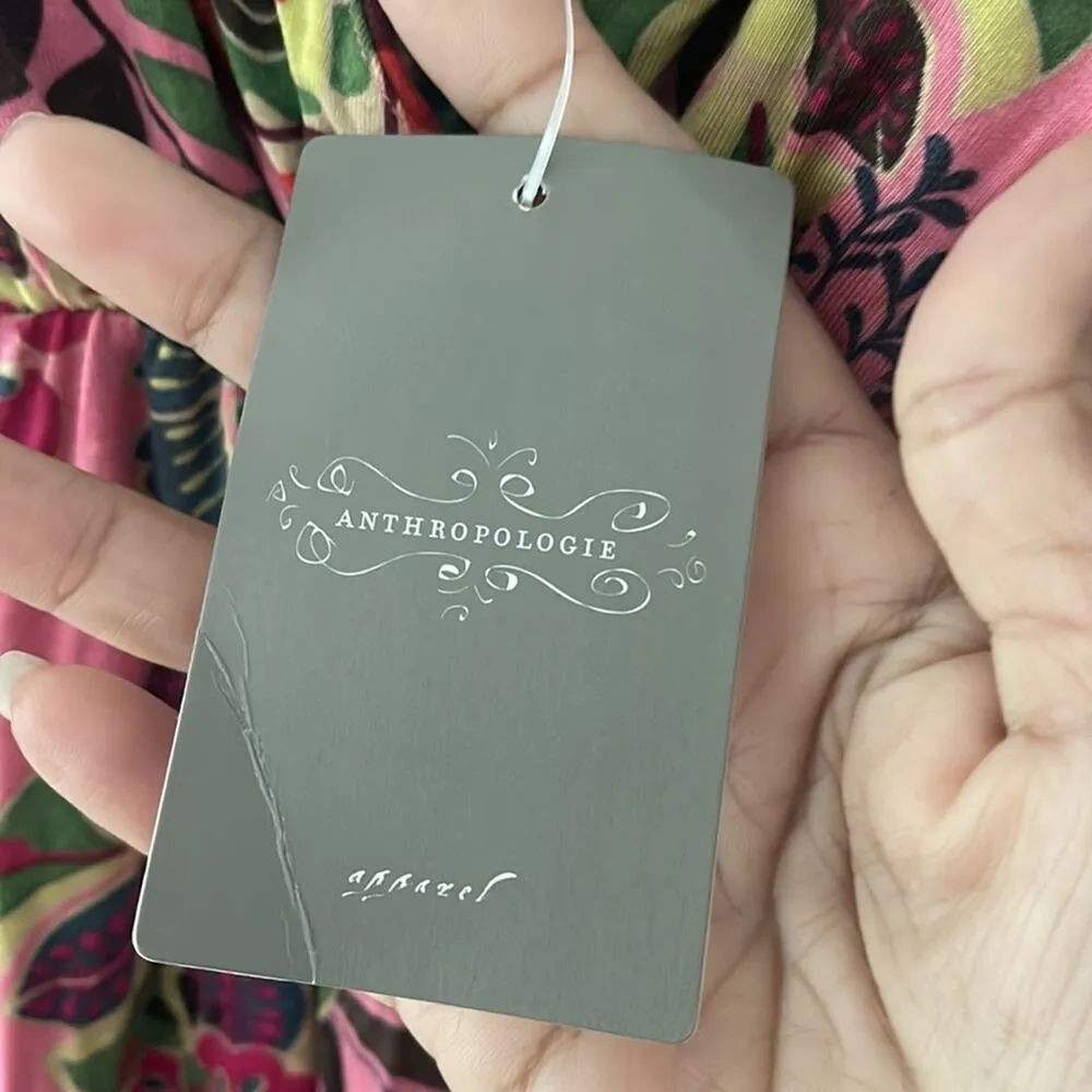 Anthropologie Spaghetti Strap Floral Dress Size Medium Brand New With Ta… - Image 3