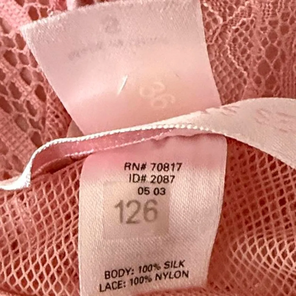 Y2K Victoria’s Secret Silk Babydoll - Image 6