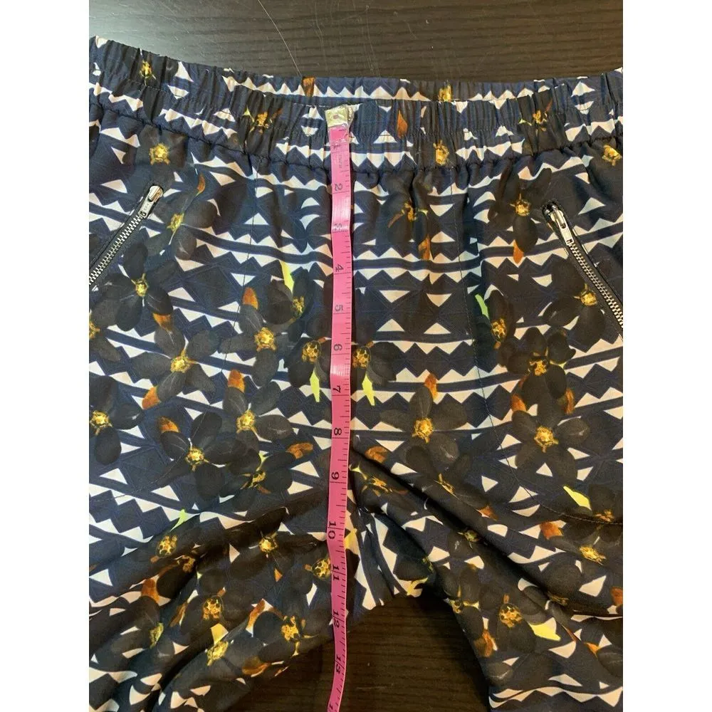 J Crew Hidden Floral Turner Pants Joggers Women 4 Athleisure Comfort Sporty Prep - Image 10