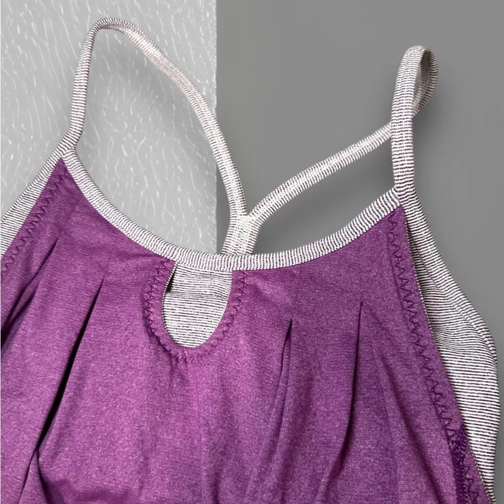 Lululemon let it loose tank/built in bra size 4 - Image 2