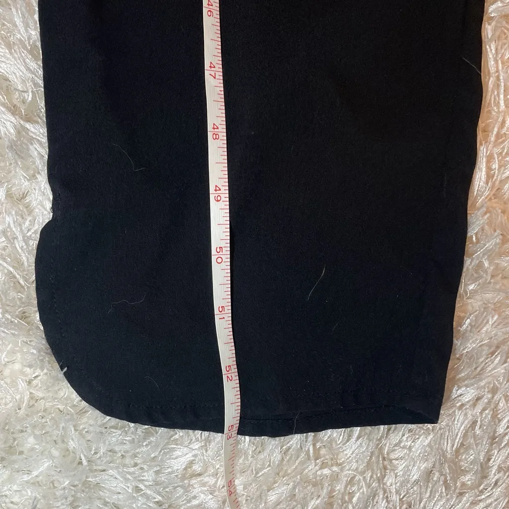 Banana Republic Black Jumpsuit Open Back Peek-Boo Shoulders Size 4 Holiday Party - Image 8