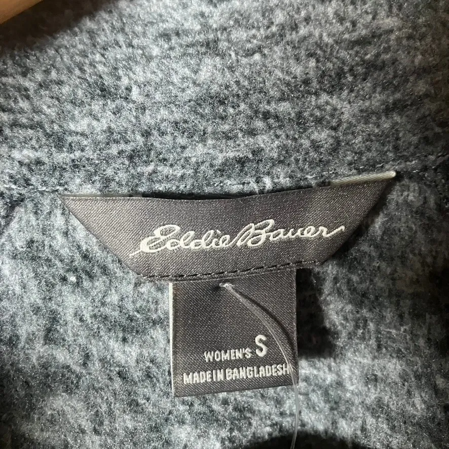 Eddie‎ Bauer Womens Small Quarter Zip Pullover Long Sleeve Gray Athleisure - Image 2