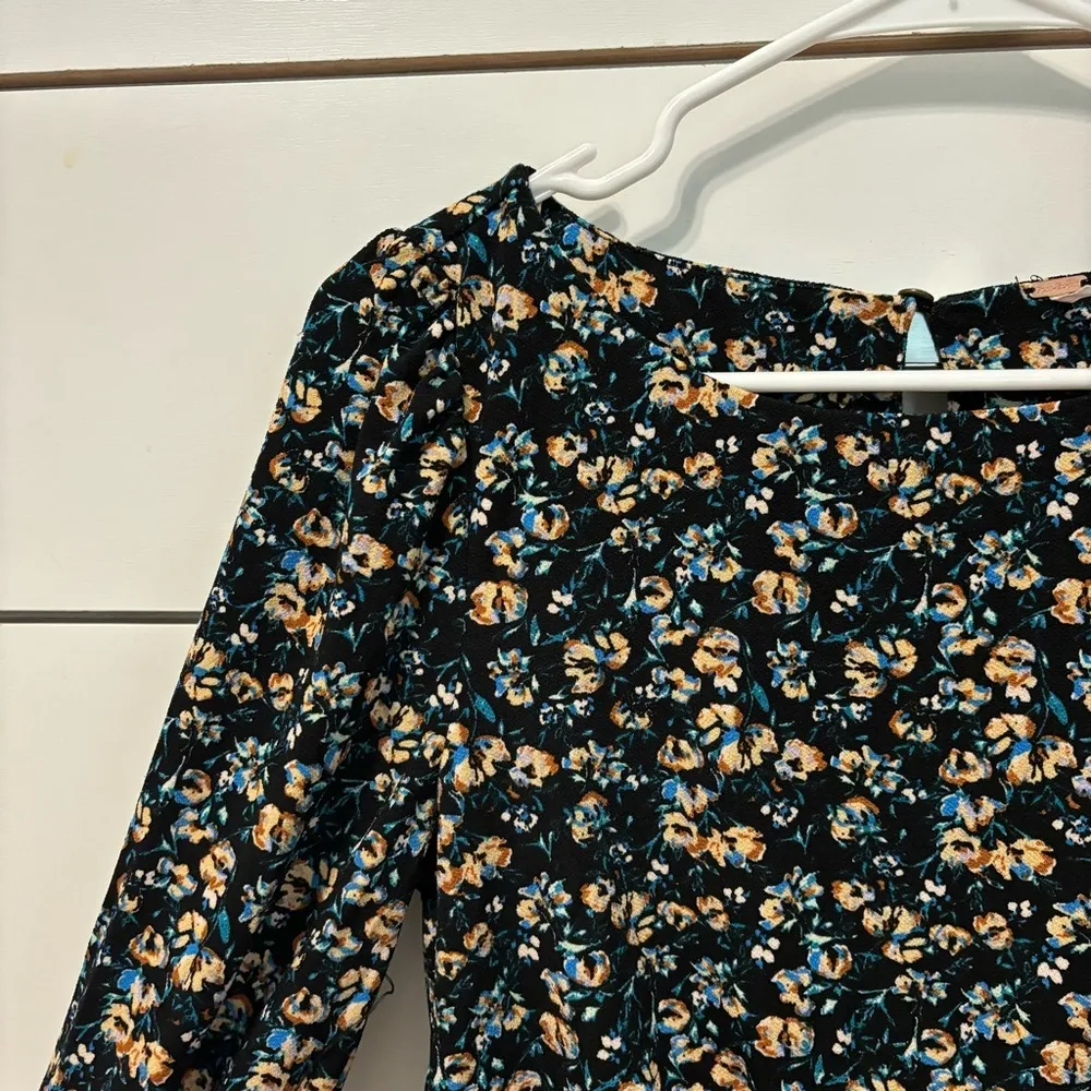 Free People Say Hello Floral Mini Dress - Image 4